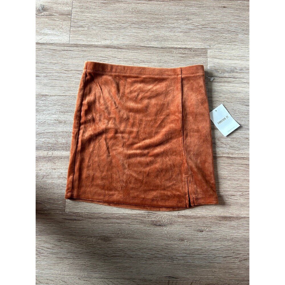 Nwt velour high rise‎ mini skirt